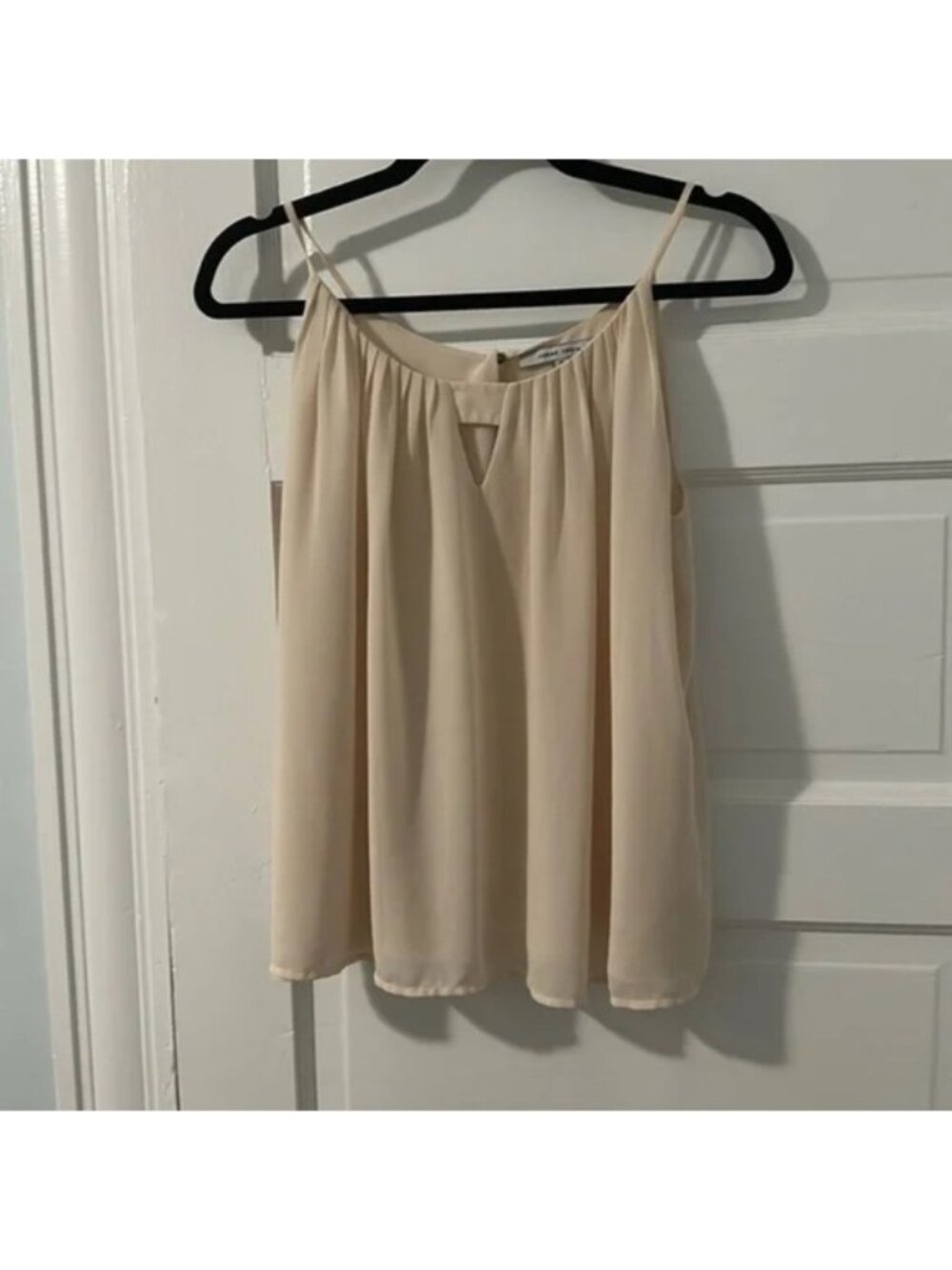 Cream Tank Top Blouse